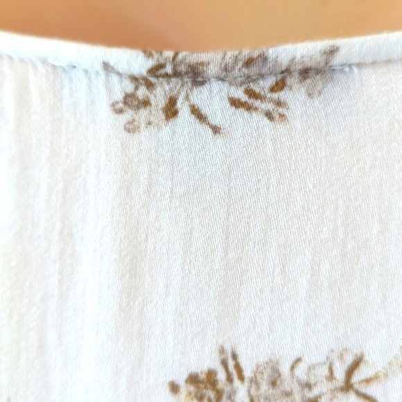 Something Navy Pretty Button Through Top L - Picture 13 of 16